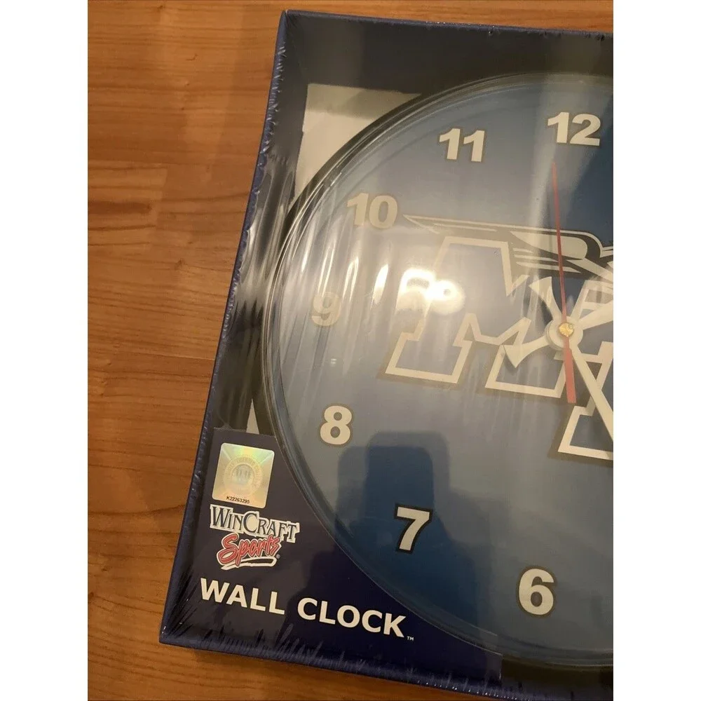 Round Chrome Wall Clock Minnesota Twins 12